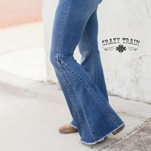 Crazy Train Denim - Bell Bottom Jeans